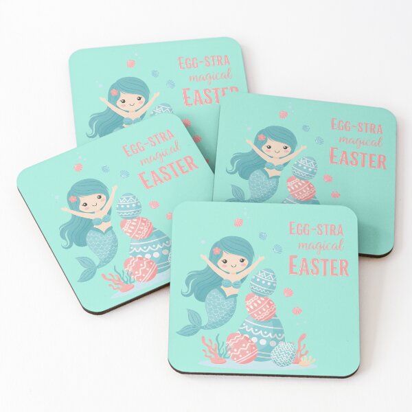 Item preview, Egg-stra Magical Easter – Mermaid Easter Illustration designed and sold by Sea Gem.