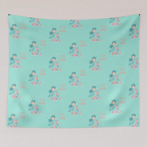 Item preview, Egg-stra Magical Easter – Mermaid Easter Illustration designed and sold by Sea Gem.