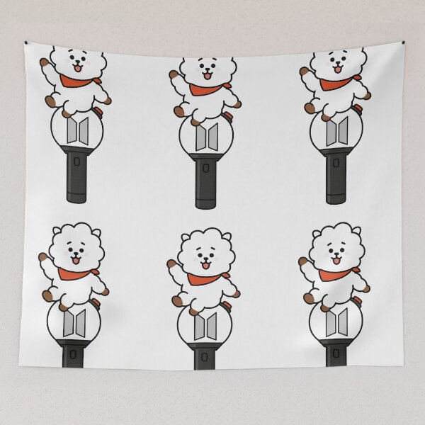 Item preview, BT21 Armybomb RJ Bts — Cute BT21 Sticker designed and sold by Crazy-universe.