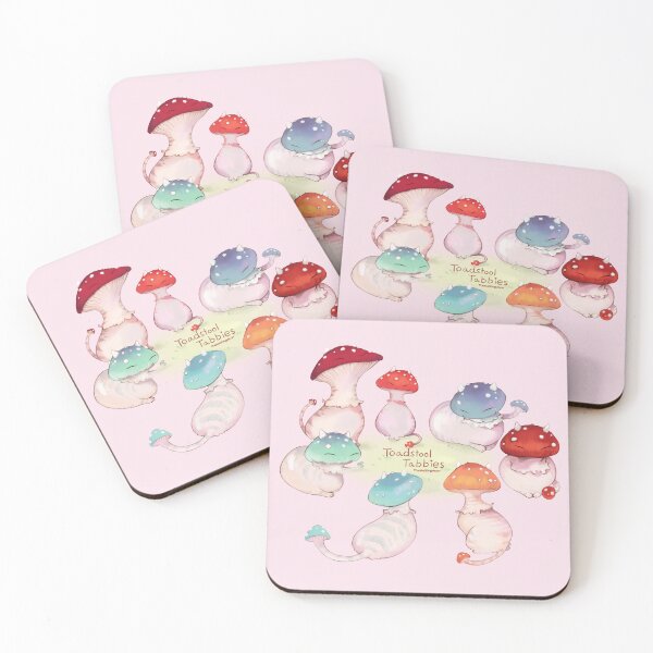 Item preview, Toadstool Tabbies designed and sold by TheMeltingMoon.