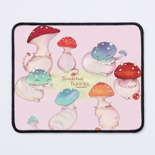 Item preview, Toadstool Tabbies designed and sold by TheMeltingMoon.