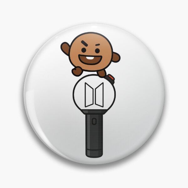 Item preview, BT21 Armybomb Shooky Bts — Cute BT21 Sticker designed and sold by Crazy-universe.