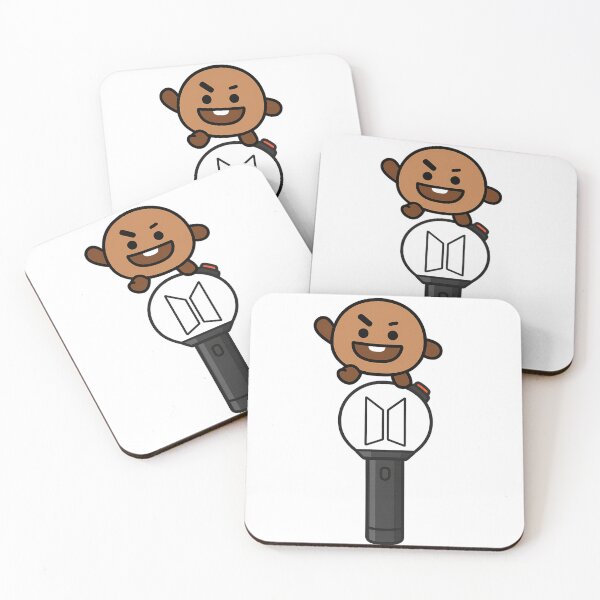 Item preview, BT21 Armybomb Shooky Bts — Cute BT21 Sticker designed and sold by Crazy-universe.