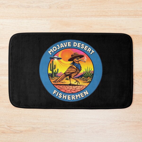 Item preview, Mojave Desert Fishermen Smoking Roadrunner designed and sold by gear-posters.