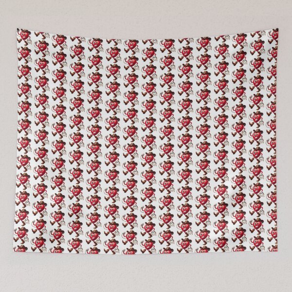 Item preview, Howdy Love Valentine Cowboy Heart - Cute Western Romance & Lasso Art designed and sold by FuzionRaptor.