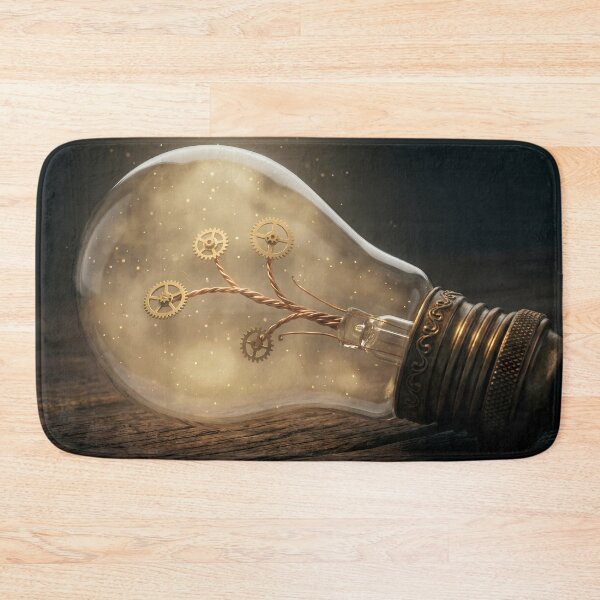 Item preview, The Spark of Life - Steampunk Mechanical Growth designed and sold by Neon Nature Studio.