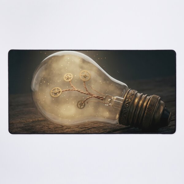 Item preview, The Spark of Life - Steampunk Mechanical Growth designed and sold by Neon Nature Studio.