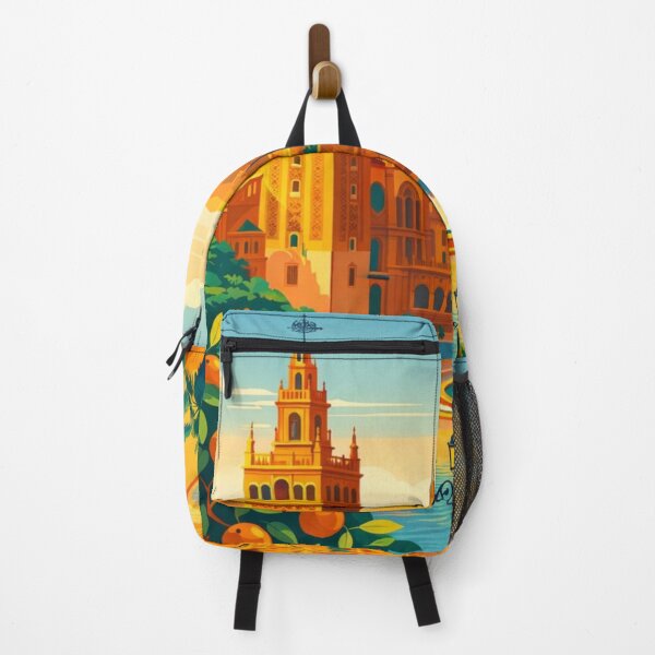 Item preview, Seville City Illustration  designed and sold by MatthewHeights.