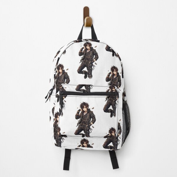 Item preview, Japanese Dark Street Rebel – Edgy Leather Look Illustration designed and sold by Kallandra.