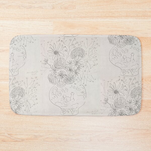 Item preview, Still Life by Henri Matisse: Minimalist Floral Line Art Poster designed and sold by artofuniverse.
