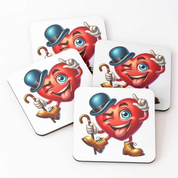 Item preview, Dapper Valentine Heart Gentleman - Cute Romantic Bow Tie & Top Hat Art designed and sold by FuzionRaptor.