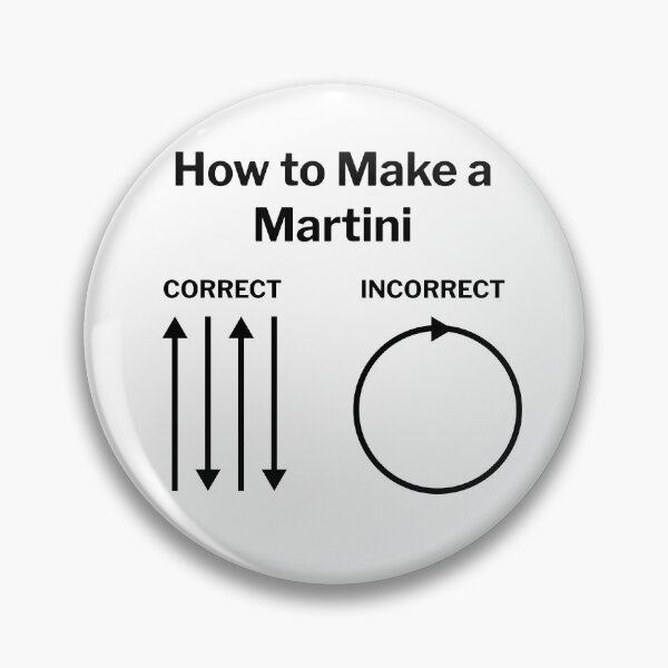 Item preview, How To Make A Martini Shaken Not Stirred designed and sold by Second Left Publishing.
