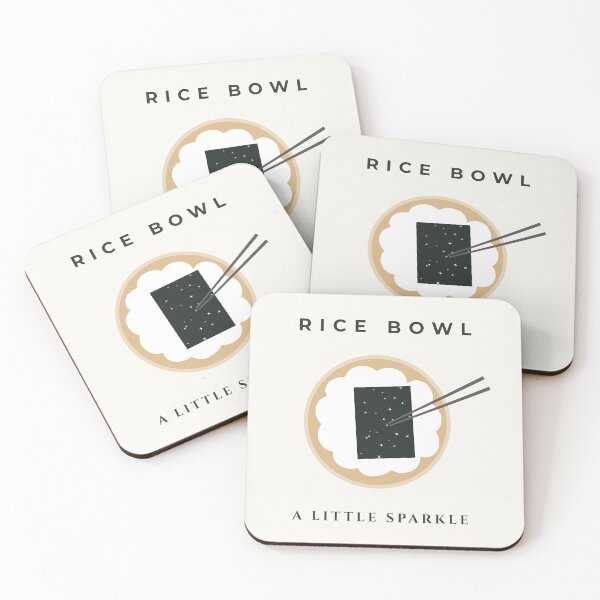 Item preview, Minimalist K-Seaweed Rice Art – Kitchen Garden Series No.08 (A LITTLE SPARKLE) designed and sold by Bloom & Heart.