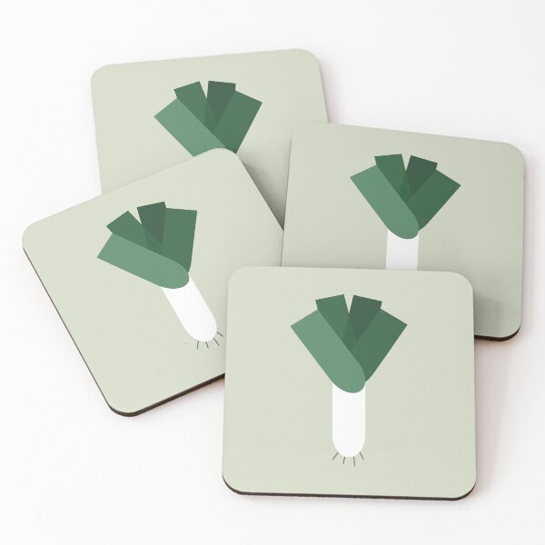 Item preview, Minimalist Leek Wall Art – Kitchen Garden Series No.06 (Sage Green) designed and sold by Bloom & Heart.