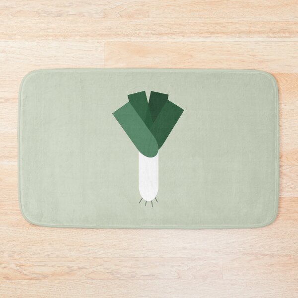 Item preview, Minimalist Leek Wall Art – Kitchen Garden Series No.06 (Sage Green) designed and sold by Bloom & Heart.