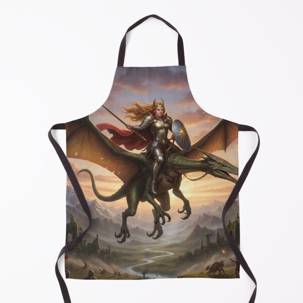 Item preview, Goddess Warrior riding Flying Dragon designed and sold by ArtofDissent.