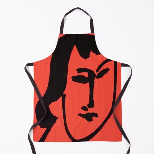 Item preview, Tete by Henri Matisse: Minimal Line Portrait Fine Art Print designed and sold by artofuniverse.