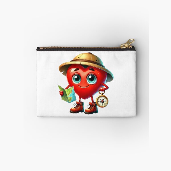 Item preview, Adventure Valentine Heart Explorer - Cute Romantic Travel Map & Compass Art designed and sold by FuzionRaptor.