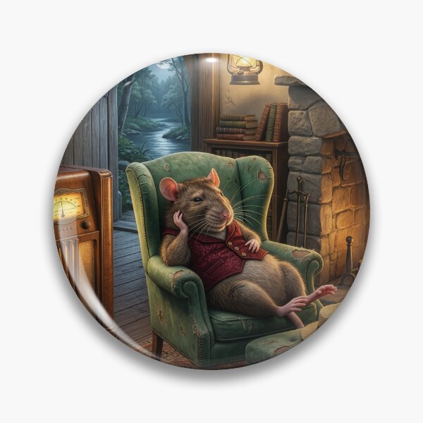 Item preview, Ratty Relaxes at Home after an Adventure designed and sold by Tridentulus.