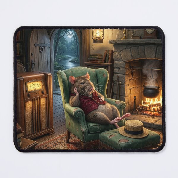 Item preview, Ratty Relaxes at Home after an Adventure designed and sold by Tridentulus.