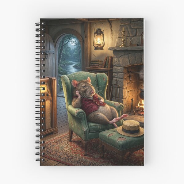Item preview, Ratty Relaxes at Home after an Adventure designed and sold by Tridentulus.