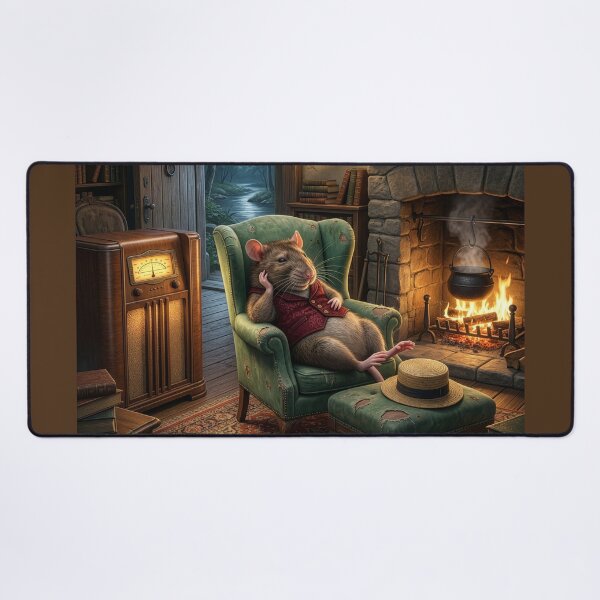 Item preview, Ratty Relaxes at Home after an Adventure designed and sold by Tridentulus.