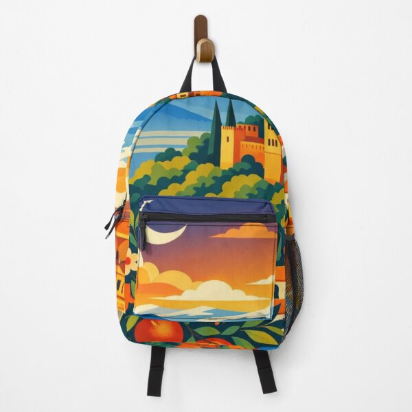 Item preview, Granada City Illustration designed and sold by MatthewHeights.