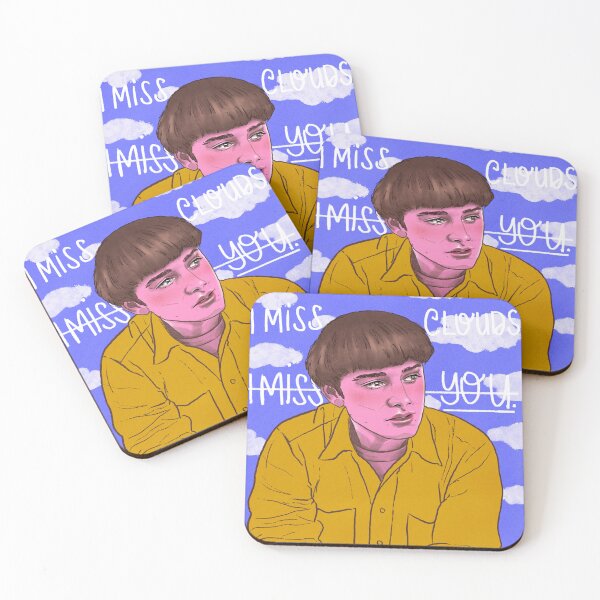 Item preview, i miss clouds. i miss you. (will byers, byler, stranger things) designed and sold by downeymore.