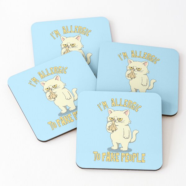 Item preview, I'm Allergic to Fake People designed and sold by loobsart.
