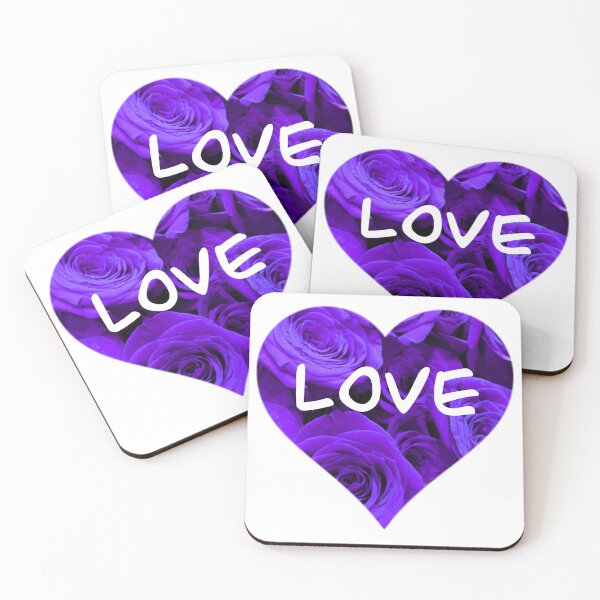 Item preview, Purple roses | heart | love | valentine heart designed and sold by hollycooper.
