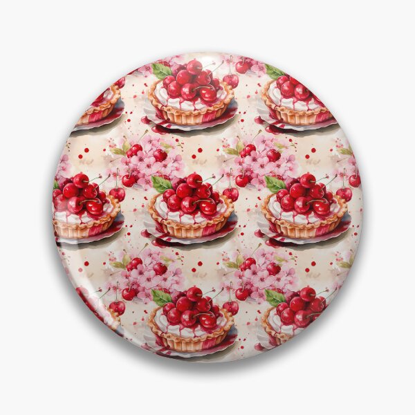 Item preview, Cherry Pie Pattern designed and sold by LouieVanille.