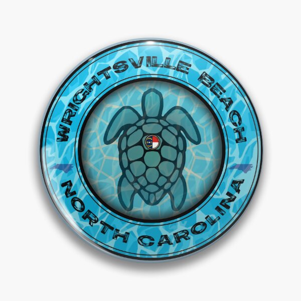 Item preview, Wrightsville Beach North Carolina sea turtle vintage designed and sold by studioss76.