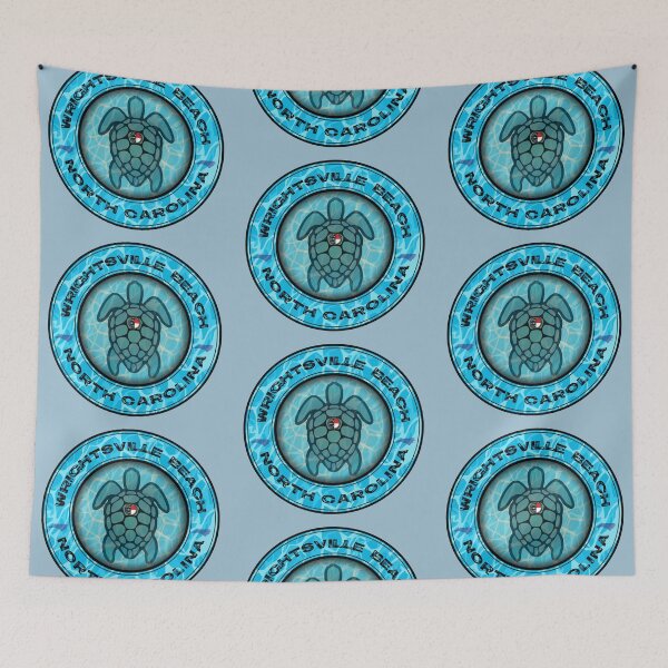 Item preview, Wrightsville Beach North Carolina sea turtle vintage designed and sold by studioss76.