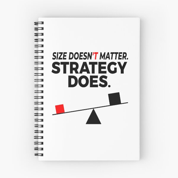 Item preview, Size Doesn’t Matter – Strategy Does designed and sold by TomoMadeIt.
