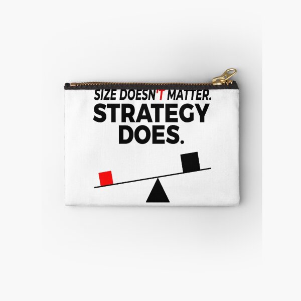 Item preview, Size Doesn’t Matter – Strategy Does designed and sold by TomoMadeIt.