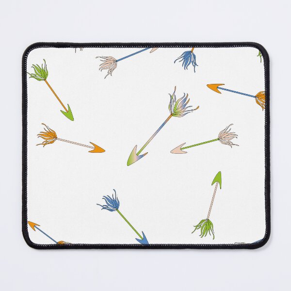 Item preview, Colorful Whimsical Botanical Arrows - AOP designed and sold by SurfaceLab.
