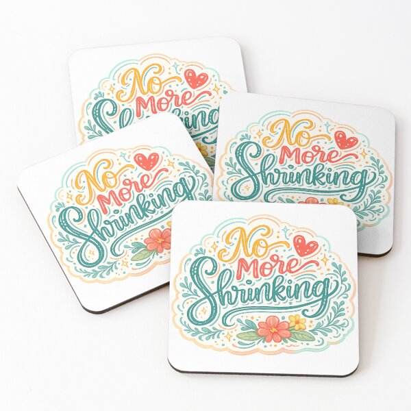 Item preview, No More Shrinking designed and sold by Melissa Conner.