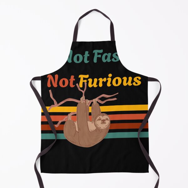 Item preview, Not Fast Not Furious Retro Sloth designed and sold by BsDrip.