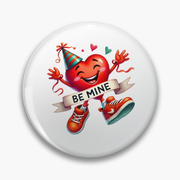 Item preview, Be Mine Valentine Heart - Cute Romantic Sweetheart Candy & Red Love Art designed and sold by FuzionRaptor.