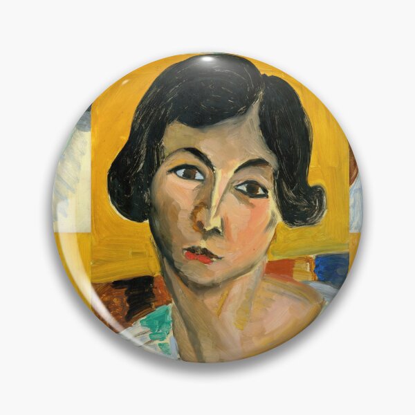 Item preview, Henri Matisse Poster: Tete De Femme Penchee Lorette: Fauvist Portrait Print designed and sold by artofuniverse.