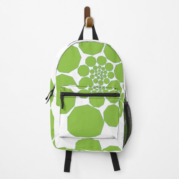 Item preview, Geometric Spiral – Green - Enneagon Pattern designed and sold by SurfaceLab.