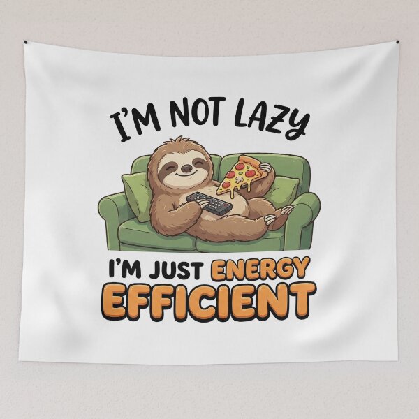 Item preview, I’m Not Lazy designed and sold by Ovaloon.