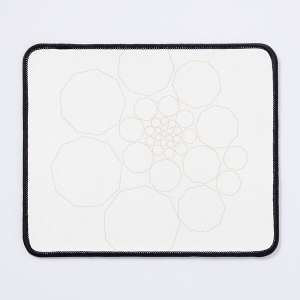 Item preview, Geometric Spiral – Pink - Enneagon Pattern designed and sold by SurfaceLab.