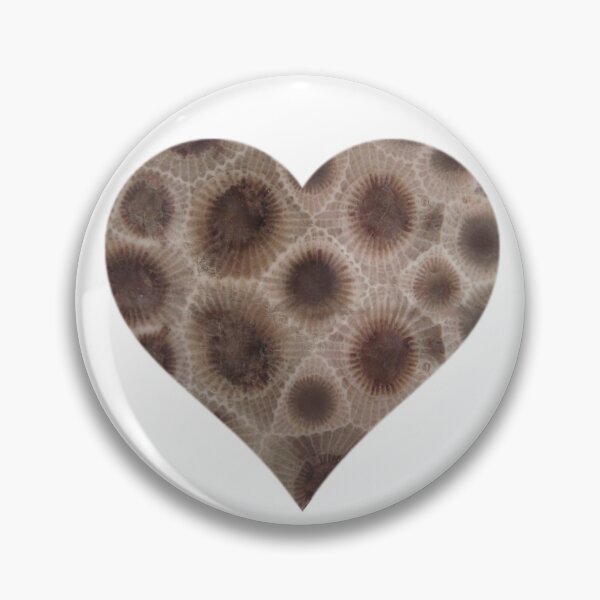 Item preview, Petoskey stone heart pattern, the Great Lake state, Michigan stone | Michigander  designed and sold by hollycooper.