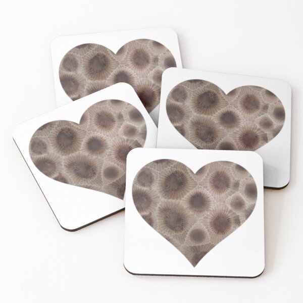 Item preview, Petoskey stone heart pattern, the Great Lake state, Michigan stone | Michigander  designed and sold by hollycooper.
