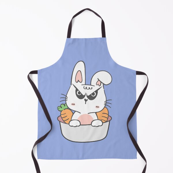 Item preview, Grumpy Bunny in Carrot Bowl designed and sold by ChathuStrokes.