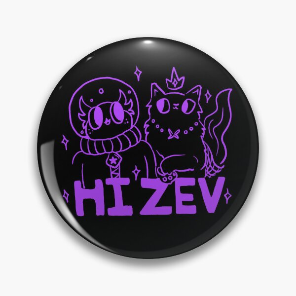 Item preview, Hi Zev! Dungeon Crawler Carl purple  designed and sold by TheDoodlemancer.