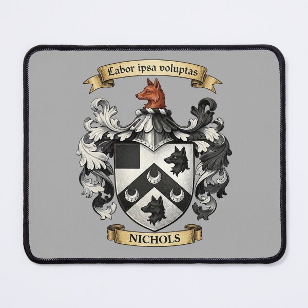 Item preview, The Nichols Family Coat of Arms designed and sold by BagTown Clans.