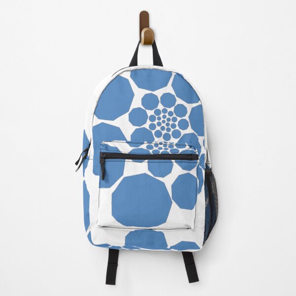 Item preview, Geometric Spiral – Enneagon Pattern - Blue designed and sold by SurfaceLab.