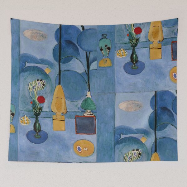 Item preview, The Blue Window by Henri Matisse: Fauvist Fine Art Poster designed and sold by artofuniverse.